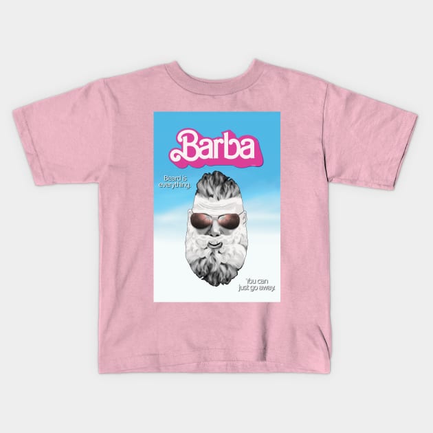 "BARBA" Parody Print Kids T-Shirt by SPACE ART & NATURE SHIRTS 